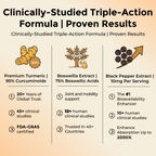 Turmeric Curcumin Supplement with Black Pepper & Ginger