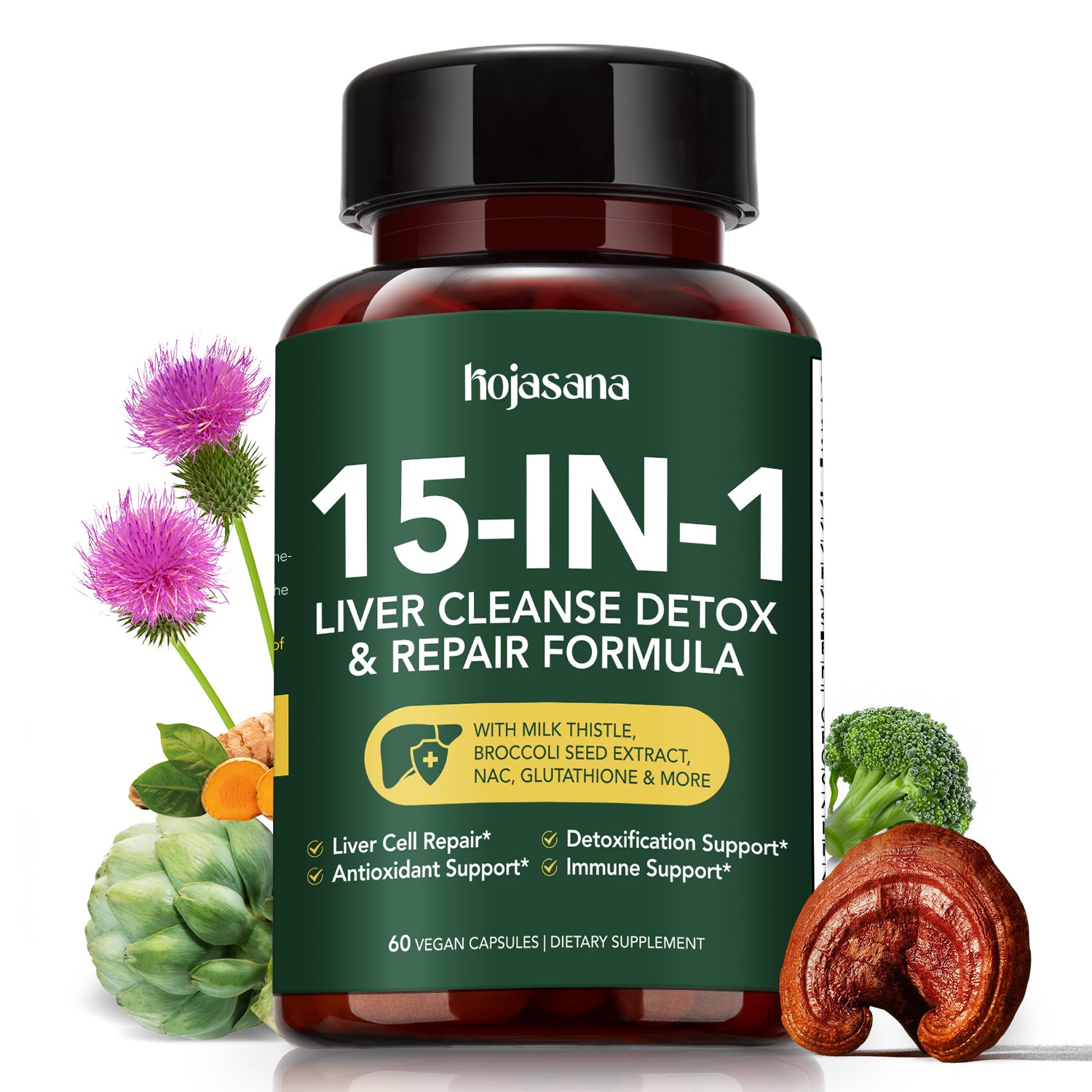 15-in-1 Liver Cleanse Detox & Repair Formula