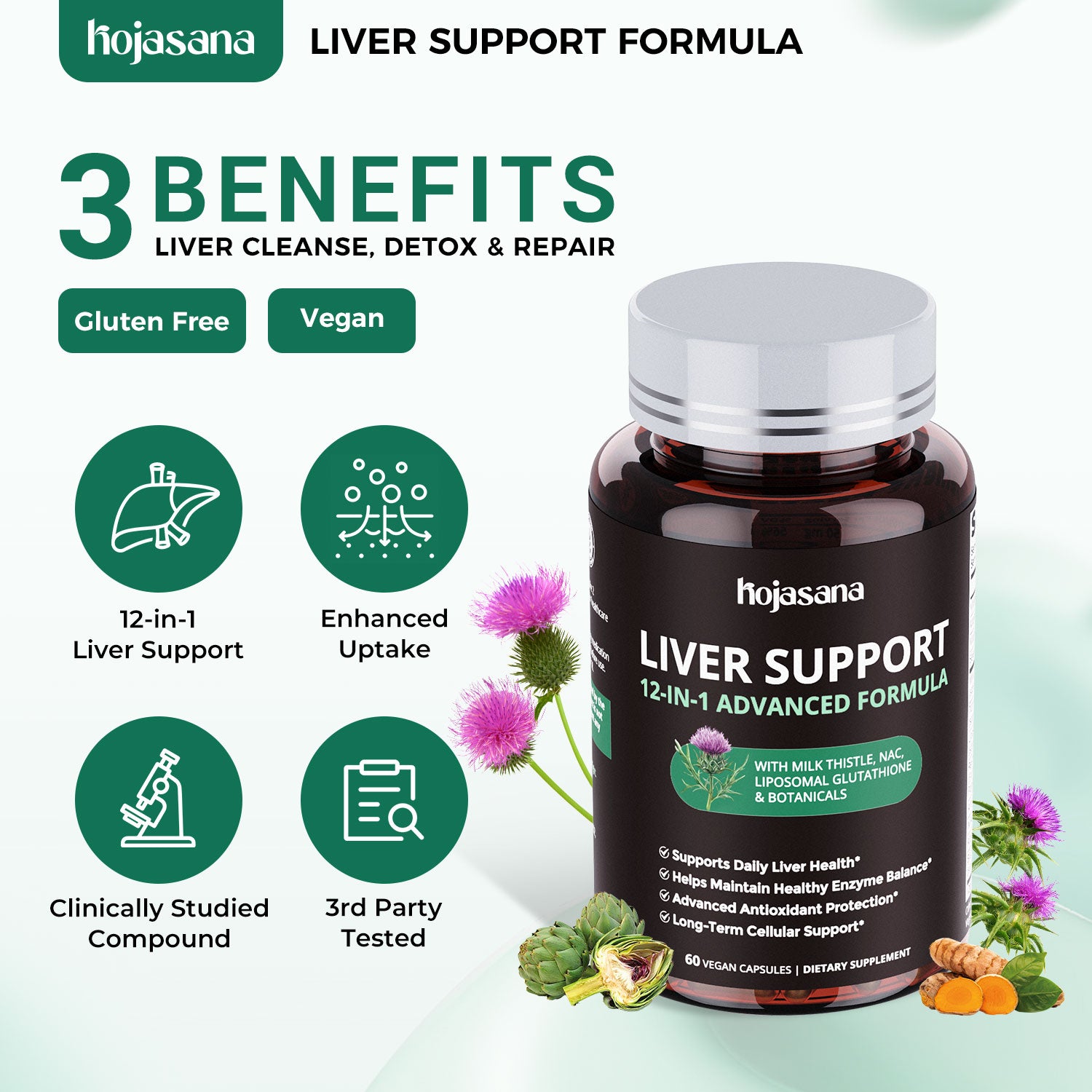 Liver Support with Milk Thistle 320mg