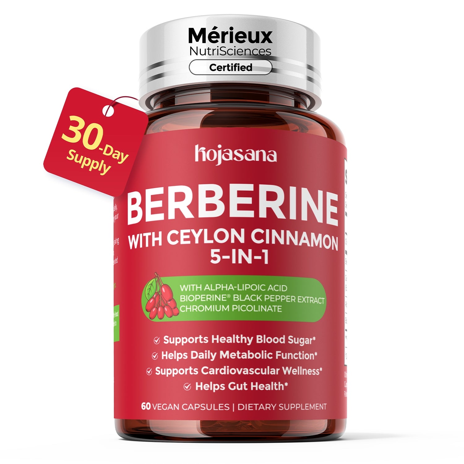 Berberine with Ceylon Cinnamon 5-in-1