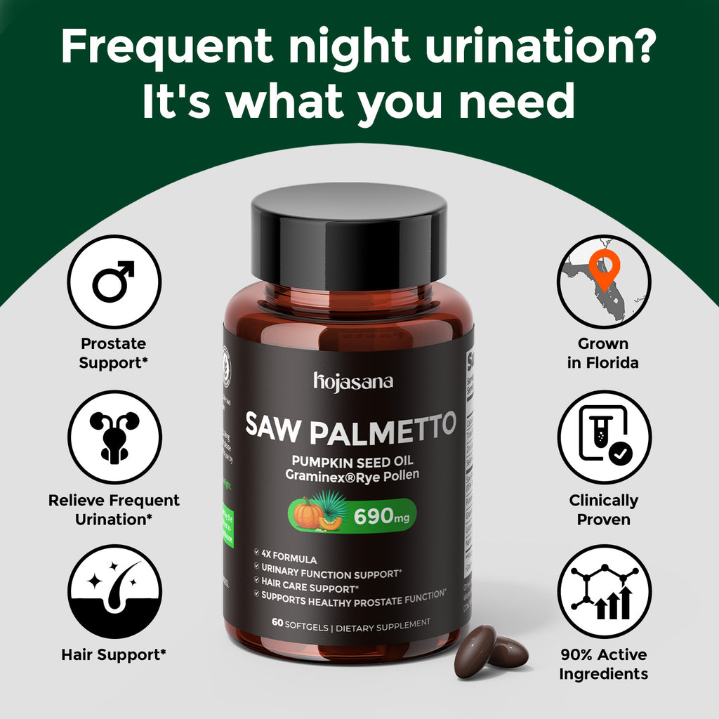 Saw Palmetto for Men Prostate Health