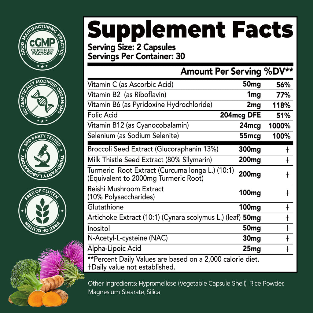 15-in-1 Liver Cleanse Detox & Repair Formula