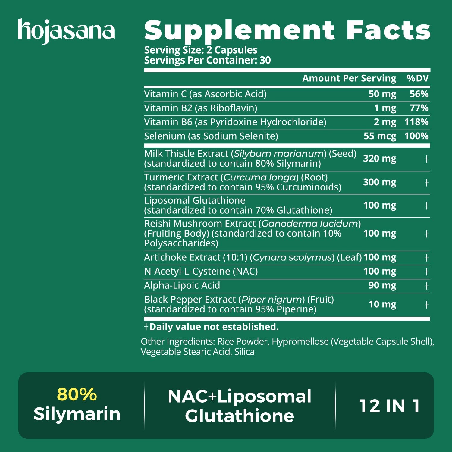 Liver Support with Milk Thistle 320mg